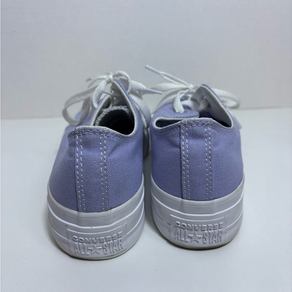 Converse Lavender Purple Low Top Sneakers - Picture 7 of 9